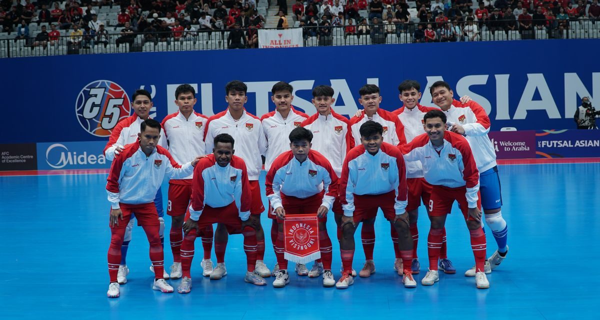 Turnamen Piala Asia Futsal AFC 2026, Indonesia Jadi Tuan Rumah
