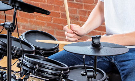 Drum Elektrik Alat Musik Modern Yang Fleksibel