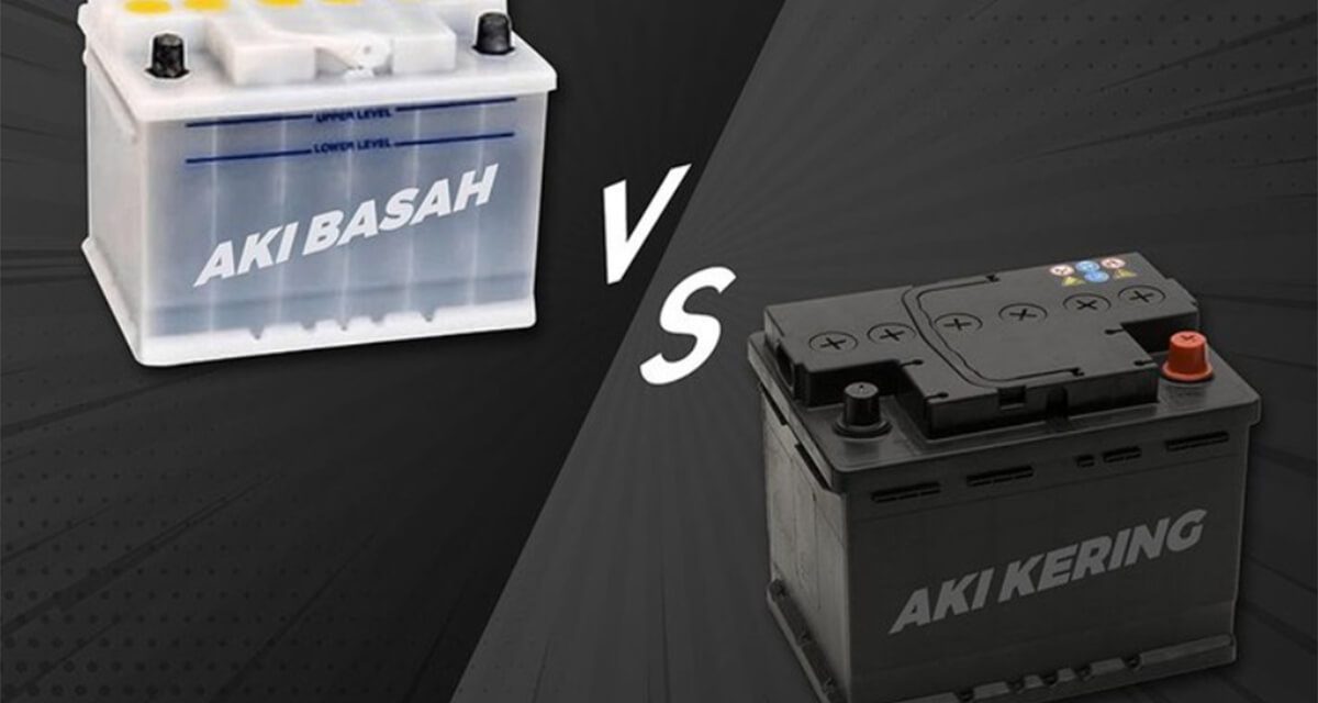 Membedakan Aki Basah Dan Aki Kering Yang Terdapat Pada Mobil