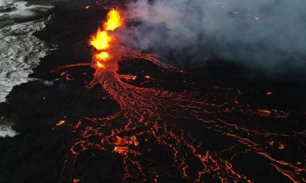 Aliran Magma Gunung Islandia Pecahkan Rekor