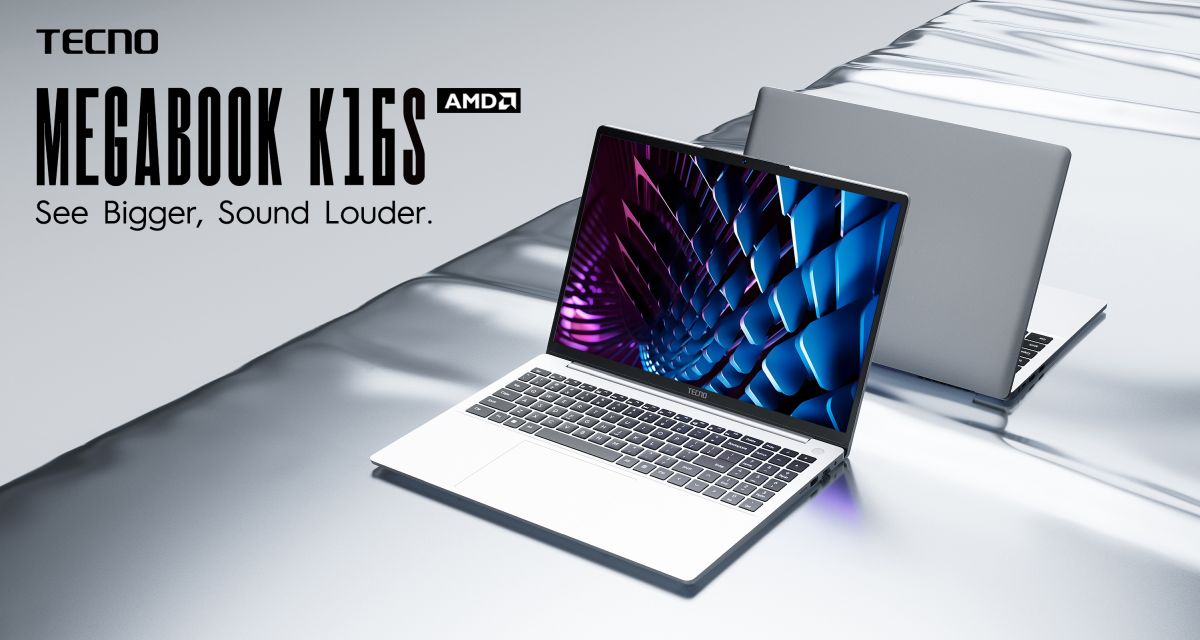TECNO MEGABOOK K16S Hadir Di Indonesia, Harga Rp6 Juta