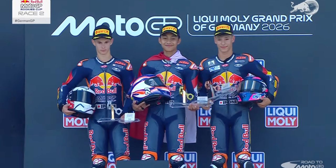 Lagu Indonesia Raya Berkumandang di Sachsenring