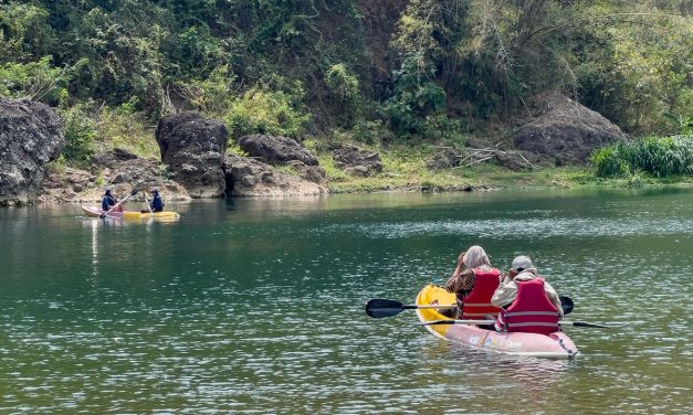 Lembah Oya Kedungjati di Yogya, Bisa Naik Kano Loh